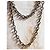 Splendida collana DOLCE & GABBANA catena doppia argento - vista 11
