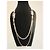 Splendida collana DOLCE & GABBANA catena doppia argento - vista 8