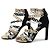 Hermès Chaine d'Ancre35 Wildleder-Sandalen Schwarz Silber Bronze - Ansicht 2