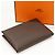 Monedero de tarjeta Calvi Duo Epsom de Hermès Beige - vista 2