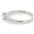 Autre Marque Royal Asscher PT950 Diamantring Silber - Ansicht 4