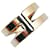 Ring Anillo para pañuelo Hermès Ruban Dorado Metal