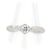 Autre Marque D&D144 PT900 Diamantring Silber