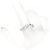 Autre Marque D&D144 PT900 Diamantring Silber - Ansicht 5
