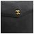 Borsa da lavoro in pelle caviar Chanel Coco Mark Nero - vista 8