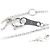 Autre Marque Vendome Aoyama PT850 PT950 Kleeblatt-Diamant-Halskette Silber - Ansicht 3