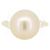 Autre Marque Au750 Perlen-Diamantring Golden