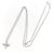 Autre Marque Collana Croce in Diamante Star Jewelry Au750 - vista 2