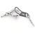 Autre Marque Collana Croce in Diamante Star Jewelry Au750 - vista 3
