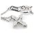 Autre Marque Collana Croce in Diamante Star Jewelry Au750 - vista 4