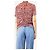 Rag & Bone Pink and red velvet leopard print top - size S - view 2