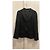 Autre Marque Narciso Rodriguez Schwarzer Wollblazer Kurz - Ansicht 3