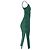 Vestido midi sin espalda con escote cuadrado en triacetato verde de Nanushka - vista 3