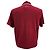 Autre Marque Polo Adidas Wales Bonner in cotone bordeaux - vista 3