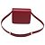 Classic Box Céline Borsa a spalla classica Celine in pelle di vitello bordeaux, modello piccolo Rosso Bordò - vista 2