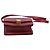 Classic Box Céline Borsa a spalla classica Celine in pelle di vitello bordeaux, modello piccolo Rosso Bordò - vista 6