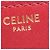 Classic Box Céline Borsa a spalla classica Celine in pelle di vitello bordeaux, modello piccolo Rosso Bordò - vista 8