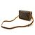 Borsa a spalla Gibeciere PM Monogram Louis Vuitton Marrone - vista 2