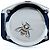 Paul Smith Close Eyes Edelstahl-Uhr Schwarz - Ansicht 3