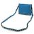 Borsa a Spalla/Clutch Rockstud Valentino Garavani Blu - vista 3