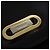 BALLY Borsa a Spalla in Pelle Nera e Oro Auth BA4529 Nero D'oro - vista 14