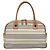 Borsa a mano BURBERRY in tela e pelle bianca argento Auth bs28984 Bianco - vista 3