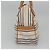 Borsa a mano BURBERRY in tela e pelle bianca argento Auth bs28984 Bianco - vista 4