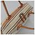Borsa a mano BURBERRY in tela e pelle bianca argento Auth bs28984 Bianco - vista 6