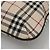 Borsa a mano Burberry Nova Check in nylon e pelle beige argento autentica bs28982 - vista 10