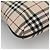 Borsa a mano Burberry Nova Check in nylon e pelle beige argento autentica bs28982 - vista 13
