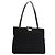 Borsa a Spalla Salvatore Ferragamo Camoscio Nero Oro Auth 139577 D'oro