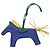 Hermès HERMES Charm Rodeo MM Pelle Blu Auth 138575M - vista 7
