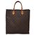 LOUIS VUITTON Monogram Sac Plat Hand Bag M51140 LV Auth 140069 - view 2