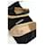 Chanel Schwarze Leder-Espadrilles  - Ansicht 4
