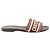 Dior Mule in pelle bordeaux Bordò