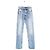 Maison Martin Margiela Jean droit en coton bleu