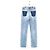 Maison Martin Margiela Jean droit en coton bleu - vue 3