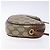 Borsa a Spalla Gucci GG Supreme Web Sherry Line PVC Beige Oro Auth BA4929 D'oro - vista 4