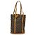 LOUIS VUITTON Borsa a Spalla Monogram Bucket GM M42236 LV Auth 139551 Monogramma