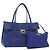 Borsa a Spalla Gancini in Pelle Blu Oro Auth BA4955 di Salvatore Ferragamo D'oro