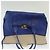 Borsa a Spalla Gancini in Pelle Blu Oro Auth BA4955 di Salvatore Ferragamo D'oro - vista 20