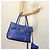 Borsa a Spalla Gancini in Pelle Blu Oro Auth BA4955 di Salvatore Ferragamo D'oro - vista 25
