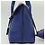 Borsa a Spalla Gancini in Pelle Blu Oro Auth BA4955 di Salvatore Ferragamo D'oro - vista 4