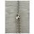 Collana lunga Chanel metallo oro champagne pendente quadrato D'oro - vista 5