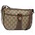 Borsa a Spalla Gucci GG Supreme Web Sherry Line Beige Oro 89 02 032 Auth 138841 D'oro