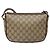Borsa a Spalla Gucci GG Supreme Web Sherry Line Beige Oro 89 02 032 Auth 138841 D'oro - vista 3