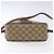 Borsa a Spalla Gucci GG Supreme Web Sherry Line Beige Oro 89 02 032 Auth 138841 D'oro - vista 9