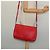 LOUIS VUITTON Parnasea Esan Ciel Borsa a Spalla in Pelle Rossa M94448 LV Auth 139078 Rosso - vista 25