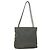 PRADA Tote Bag aus Nylon Khaki Silber authentisch bs28692