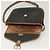Borsa a spalla in tela a nido d'ape PVC nera e oro Christian Dior Auth 135069 Nero D'oro - vista 15